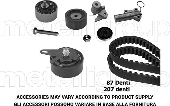 Graf TP377 - Zobsiksnas komplekts www.autospares.lv