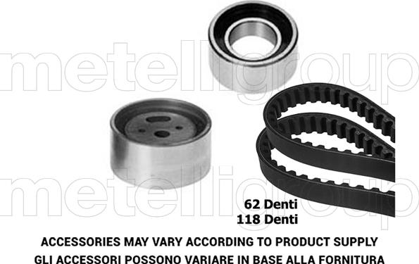 Graf TP242 - Timing Belt Set www.autospares.lv