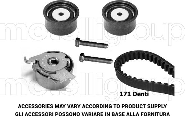 Graf TP264 - Zobsiksnas komplekts www.autospares.lv