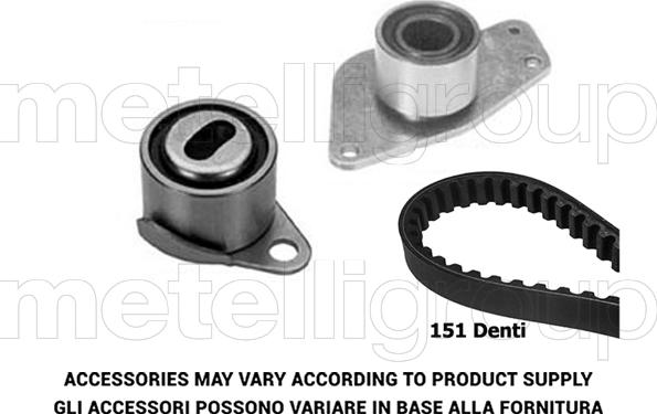 Graf TP222 - Timing Belt Set www.autospares.lv