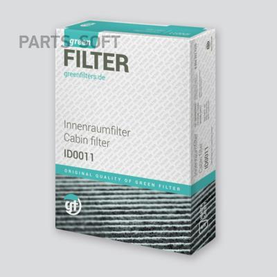 Green Filter IF0249 - Filtrs, Salona telpas gaiss www.autospares.lv