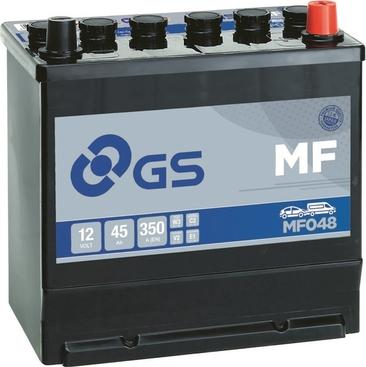 GS MF048 - Starter Battery www.autospares.lv