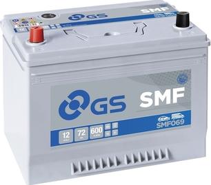 GS SMF069 - Starter Battery www.autospares.lv