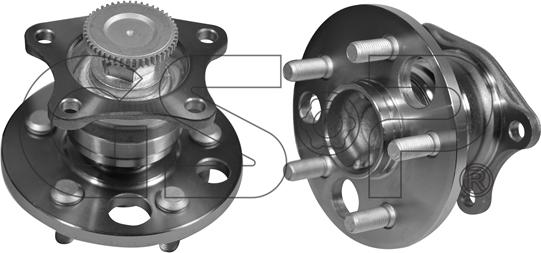 GSP 9400067 - Riteņa rumbas gultņa komplekts autospares.lv