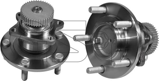 GSP 9400027 - Riteņa rumbas gultņa komplekts autospares.lv