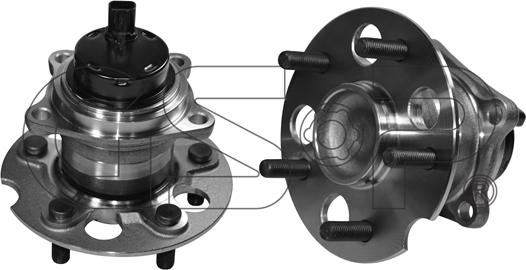 GSP 9400121 - Riteņa rumbas gultņa komplekts www.autospares.lv