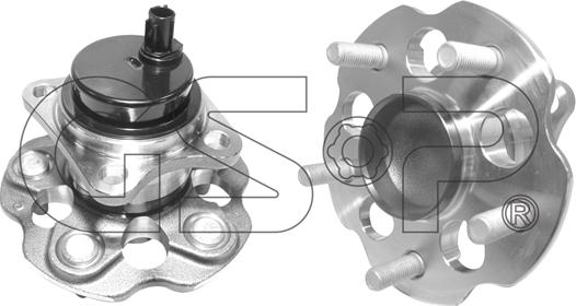 GSP 9400234 - Riteņa rumbas gultņa komplekts autospares.lv