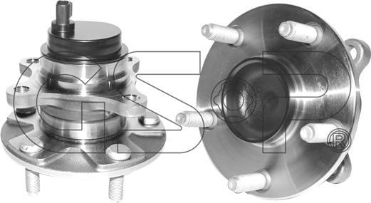 GSP 9400237 - Riteņa rumbas gultņa komplekts www.autospares.lv