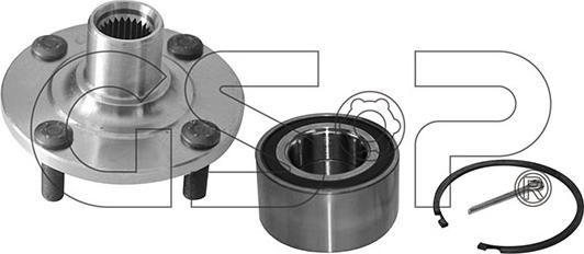 GSP 9425041A - Ступица колеса, поворотный кулак www.autospares.lv