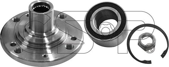 GSP 9422040K - Wheel Hub www.autospares.lv