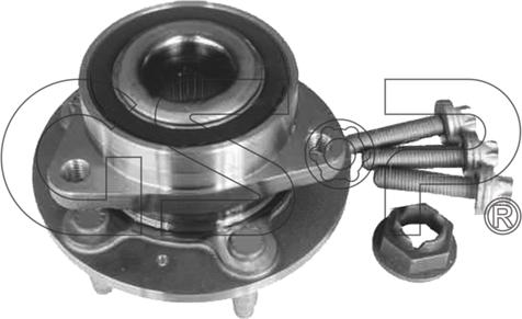 GSP 9330019K - Riteņa rumbas gultņa komplekts autospares.lv