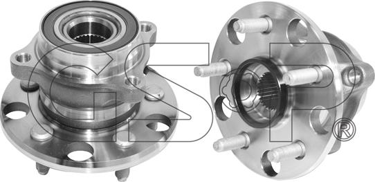 GSP 9330029 - Riteņa rumbas gultņa komplekts autospares.lv