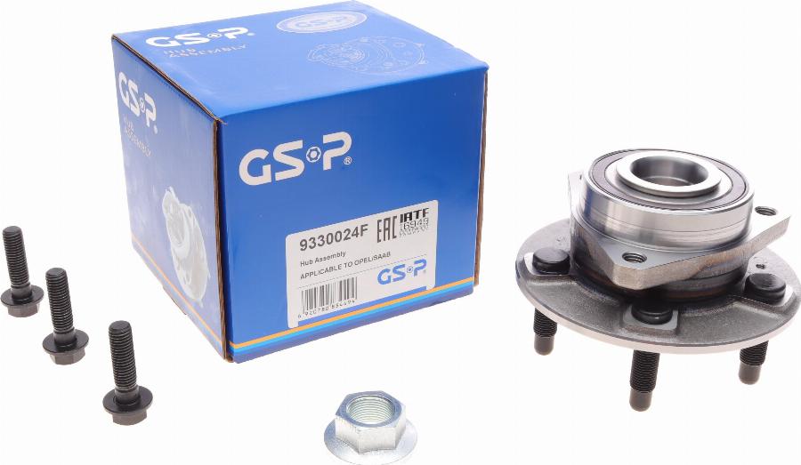 GSP 9330024F - Riteņa rumbas gultņa komplekts www.autospares.lv