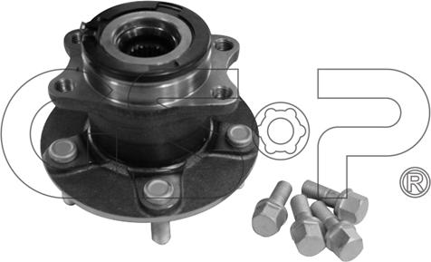 GSP 9325018K - Wheel hub, bearing Kit www.autospares.lv