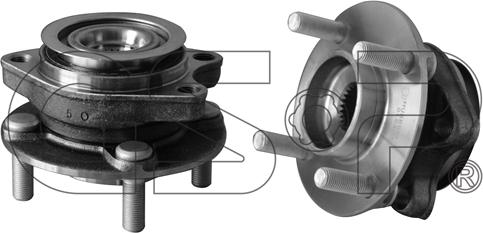 GSP 9325024 - Wheel hub, bearing Kit www.autospares.lv