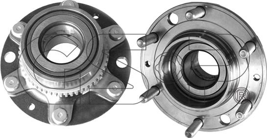 GSP 9245013 - Riteņa rumbas gultņa komplekts autospares.lv