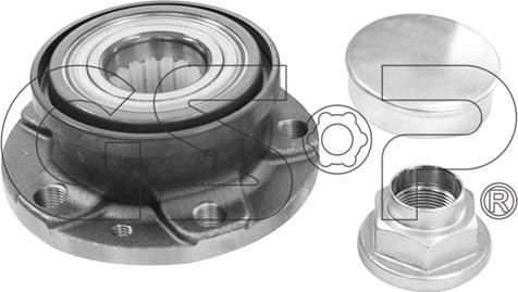 GSP 9235018K - Riteņa rumbas gultņa komplekts www.autospares.lv