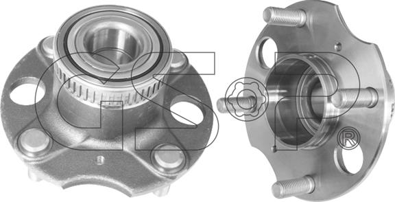 GSP 9230095 - Riteņa rumbas gultņa komplekts www.autospares.lv