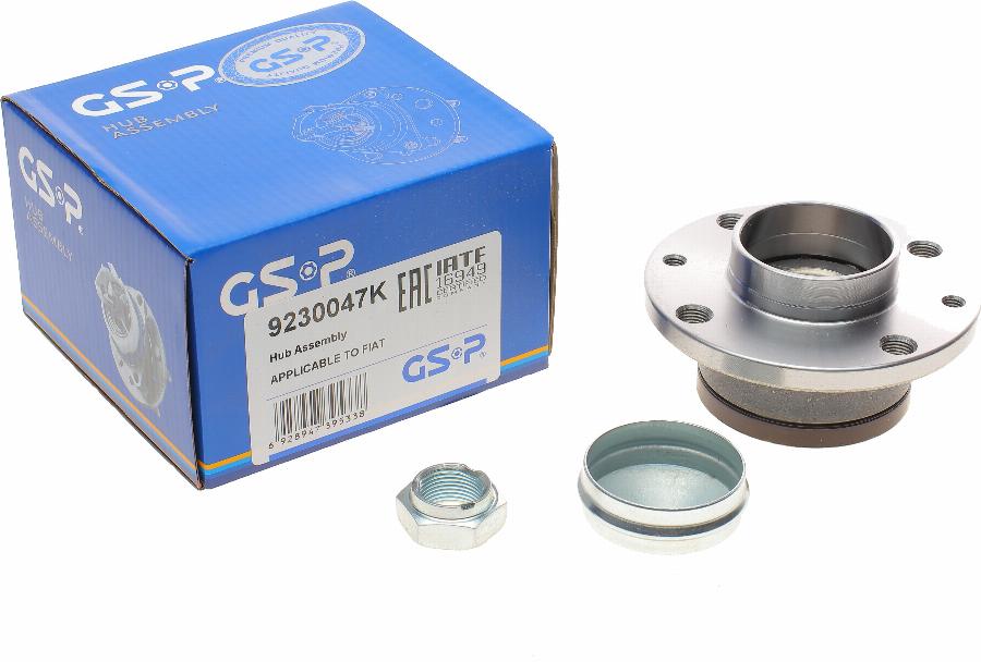 GSP 9230047K - Wheel hub, bearing Kit www.autospares.lv