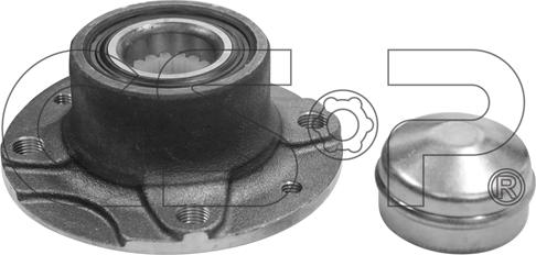 GSP 9230002S - Wheel hub, bearing Kit www.autospares.lv