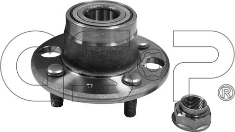 GSP 9230014K - Wheel hub, bearing Kit www.autospares.lv