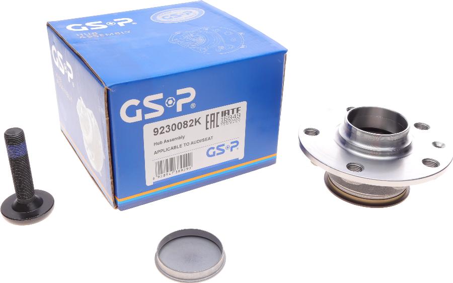 GSP 9230082K - Riteņa rumbas gultņa komplekts www.autospares.lv