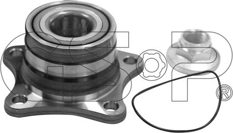 GSP 9230038K - Riteņa rumbas gultņa komplekts autospares.lv