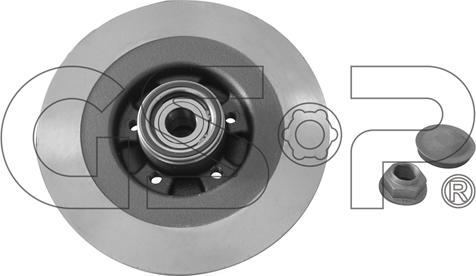 GSP 9230142K - Brake Disc www.autospares.lv