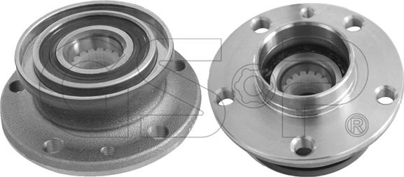 GSP 9230118 - Riteņa rumbas gultņa komplekts www.autospares.lv