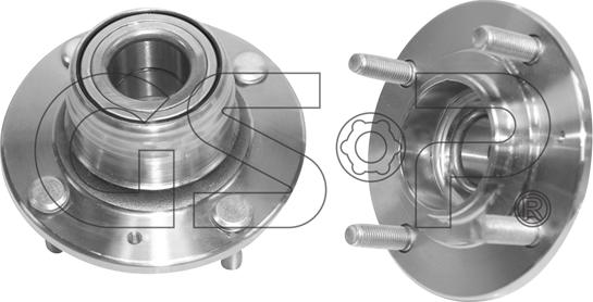 GSP 9233011 - Riteņa rumbas gultņa komplekts www.autospares.lv