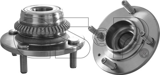 GSP 9233012 - Riteņa rumbas gultņa komplekts www.autospares.lv