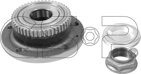 GSP 9232034K - Riteņa rumbas gultņa komplekts autospares.lv