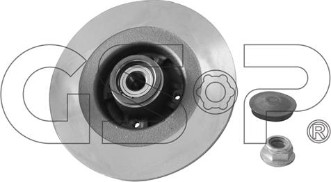 GSP 9225041K - Bremžu diski autospares.lv