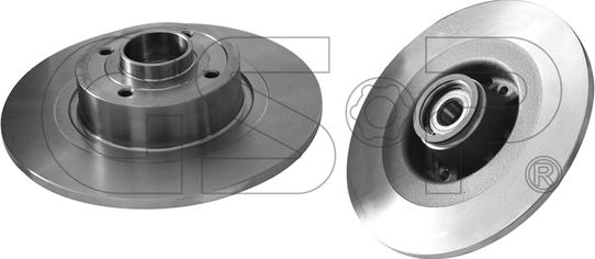 GSP 9225041 - Bremžu diski autospares.lv