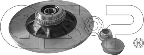 GSP 9225039K - Bremžu diski autospares.lv