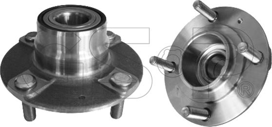 GSP 9228017 - Riteņa rumbas gultņa komplekts www.autospares.lv