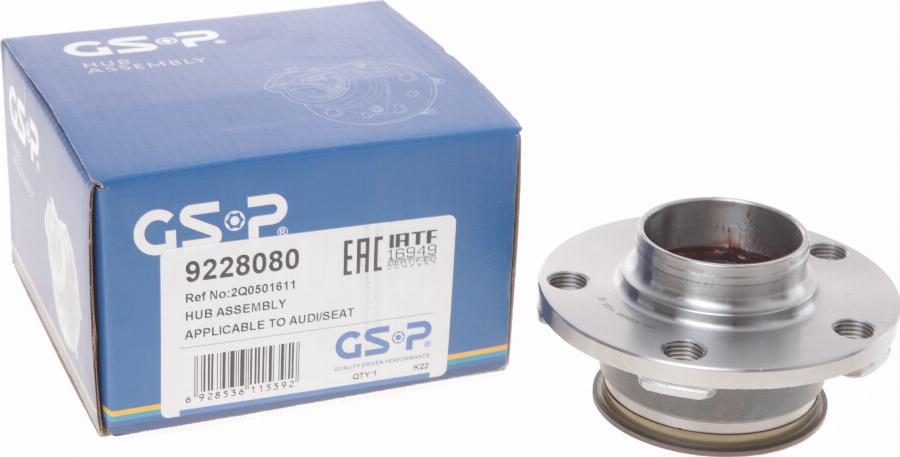 GSP 9228080 - Riteņa rumba www.autospares.lv