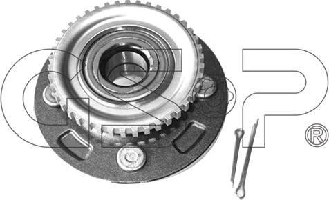 GSP 9227017K - Riteņa rumbas gultņa komplekts www.autospares.lv