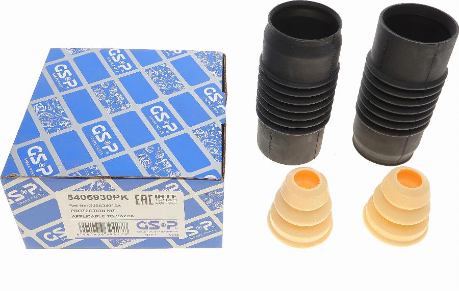 GSP 5405930PK - Putekļu aizsargkomplekts, Amortizators www.autospares.lv