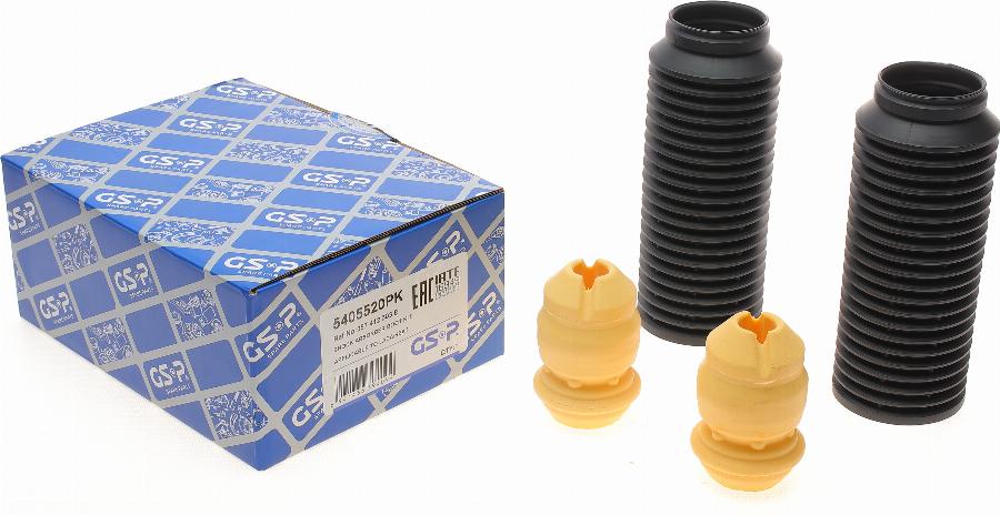 GSP 5405520PK - Putekļu aizsargkomplekts, Amortizators www.autospares.lv