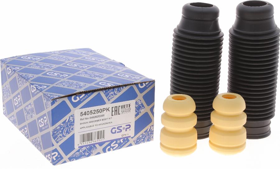 GSP 5405250PK - Putekļu aizsargkomplekts, Amortizators www.autospares.lv