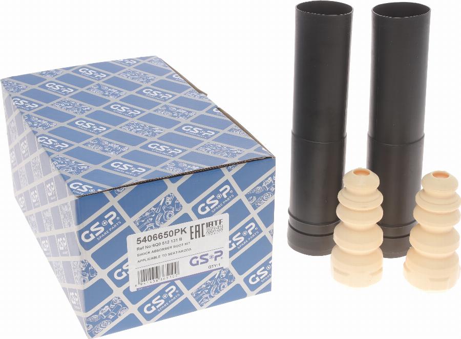 GSP 5406650PK - Dust Cover Kit, shock absorber www.autospares.lv