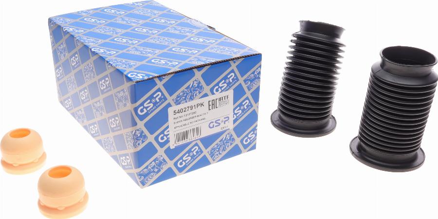 GSP 5402791PK - Putekļu aizsargkomplekts, Amortizators www.autospares.lv