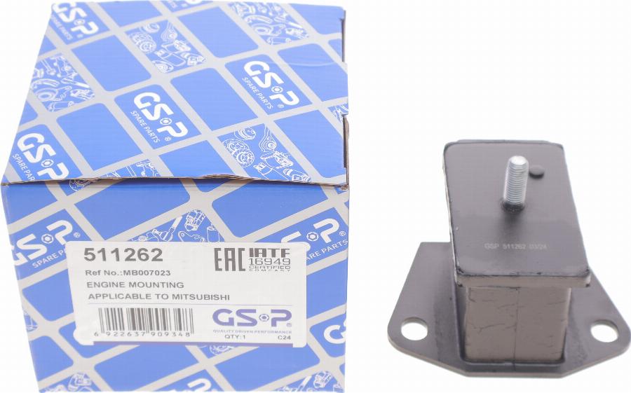 GSP 511262 - Piekare, Dzinējs www.autospares.lv