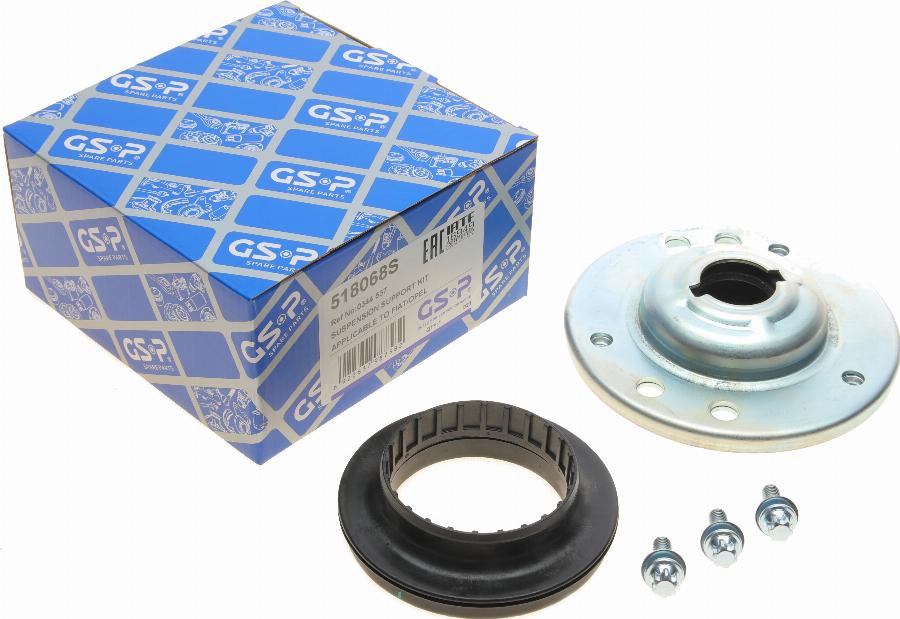 GSP 518068S - Top Strut Mounting www.autospares.lv