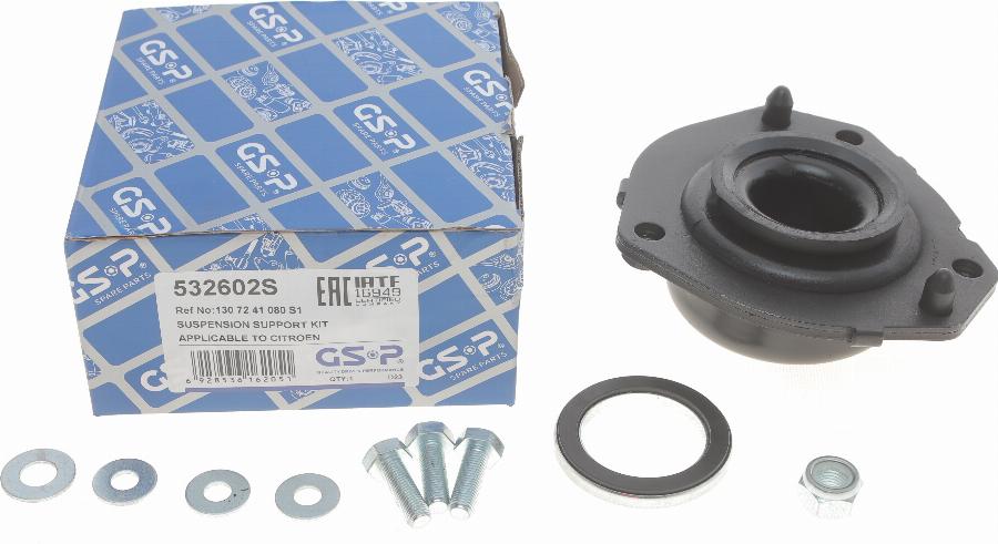 GSP 532602S - Amortizatora statnes balsts www.autospares.lv