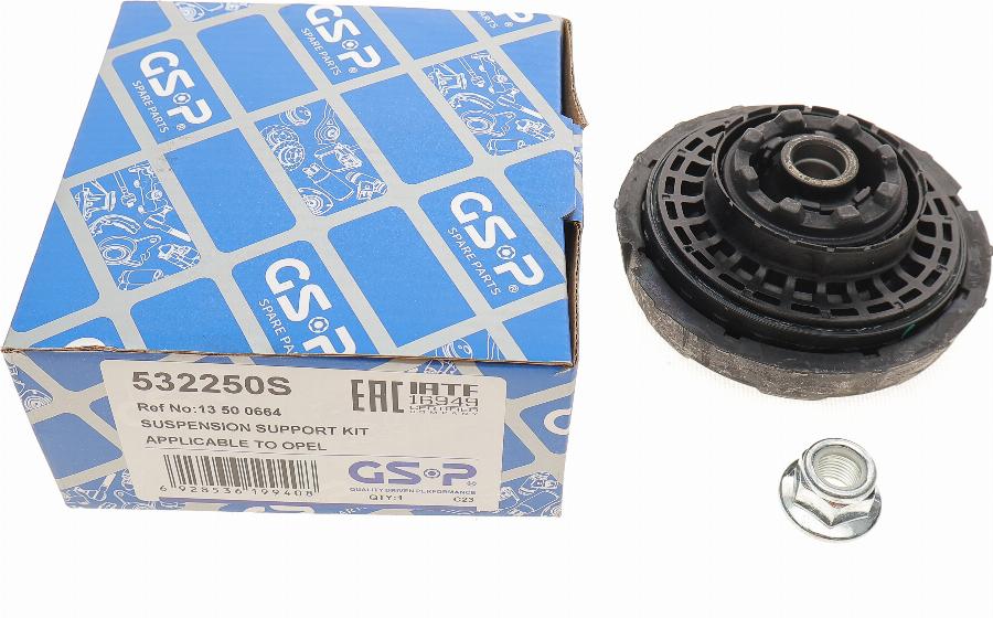 GSP 532250S - Amortizatora statnes balsts www.autospares.lv