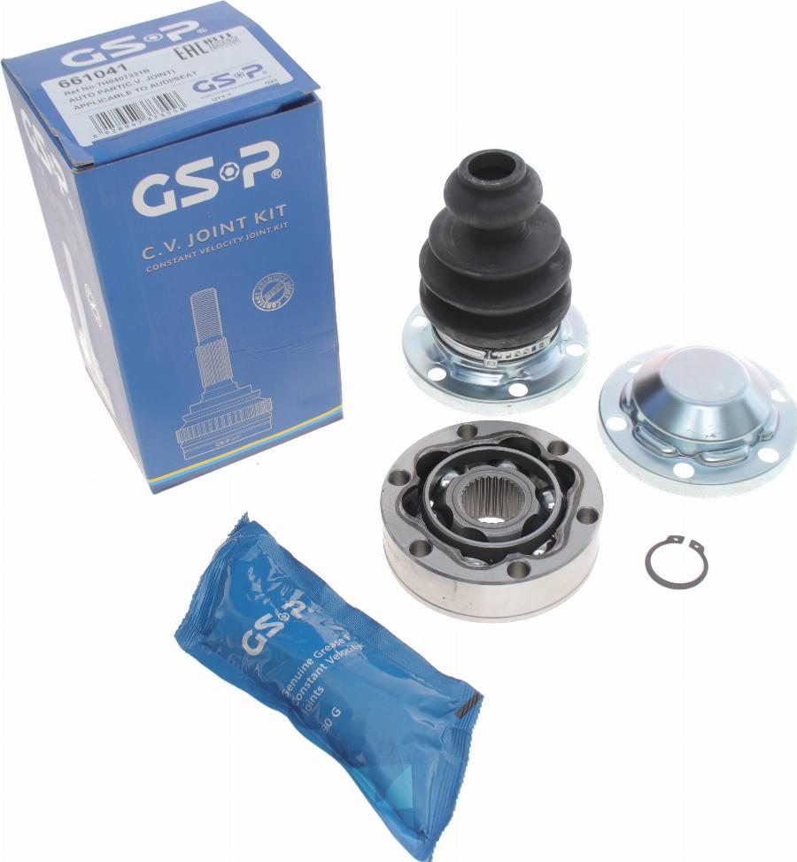 GSP 661041 - Шарнирный комплект, ШРУС, приводной вал www.autospares.lv