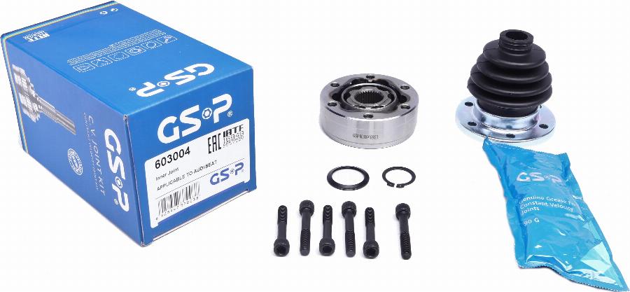 GSP 603004 - Joint Kit, drive shaft www.autospares.lv