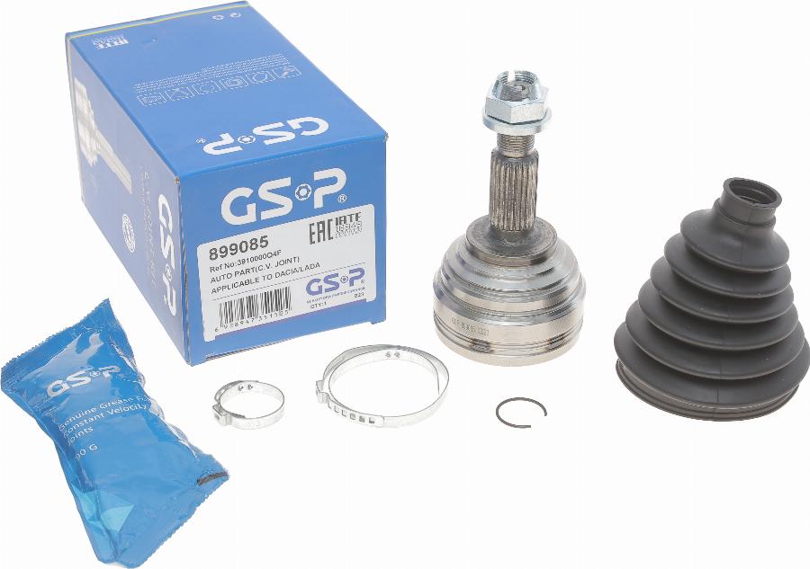 GSP 899085 - Šarnīru komplekts, Piedziņas vārpsta autospares.lv